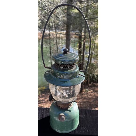 Rare 1950’s Green Early Coleman Kerosene Lantern